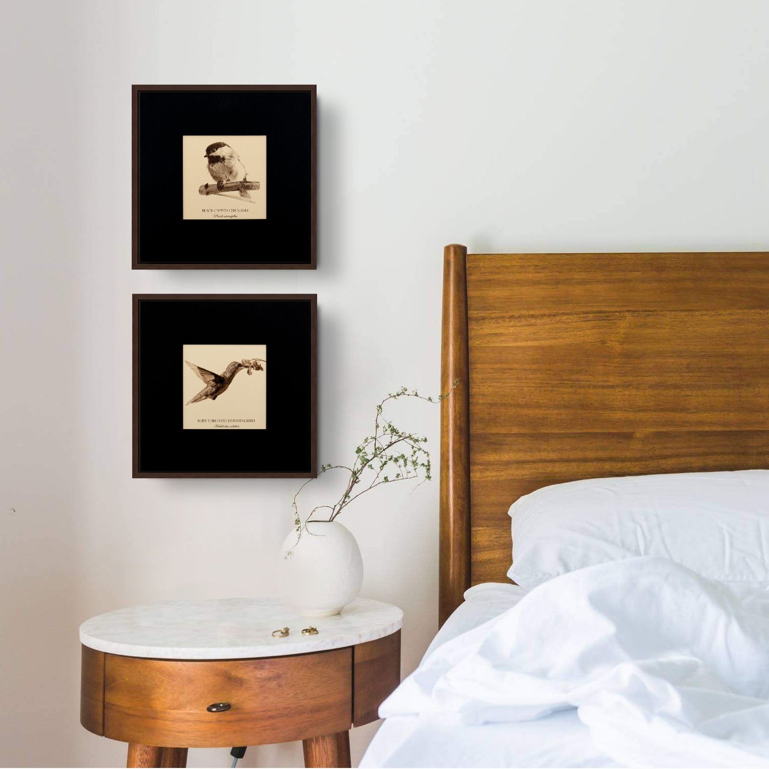 "Black-Capped Chickadee" Fine Art Giclée Print