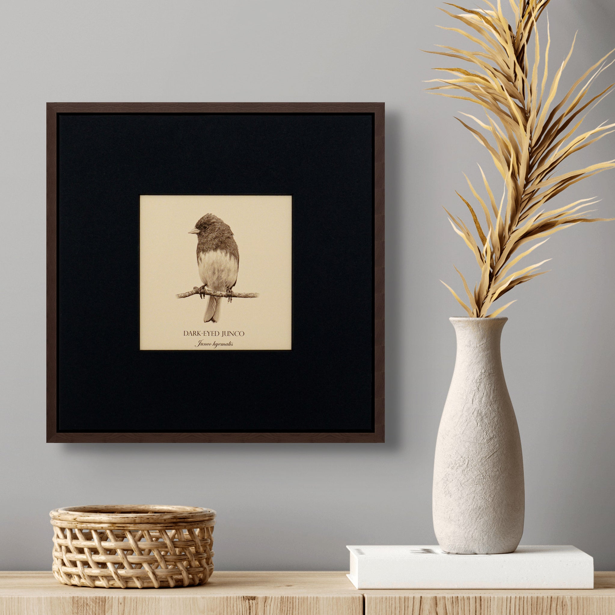 "Dark-Eyed Junco" Fine Art Giclée Print