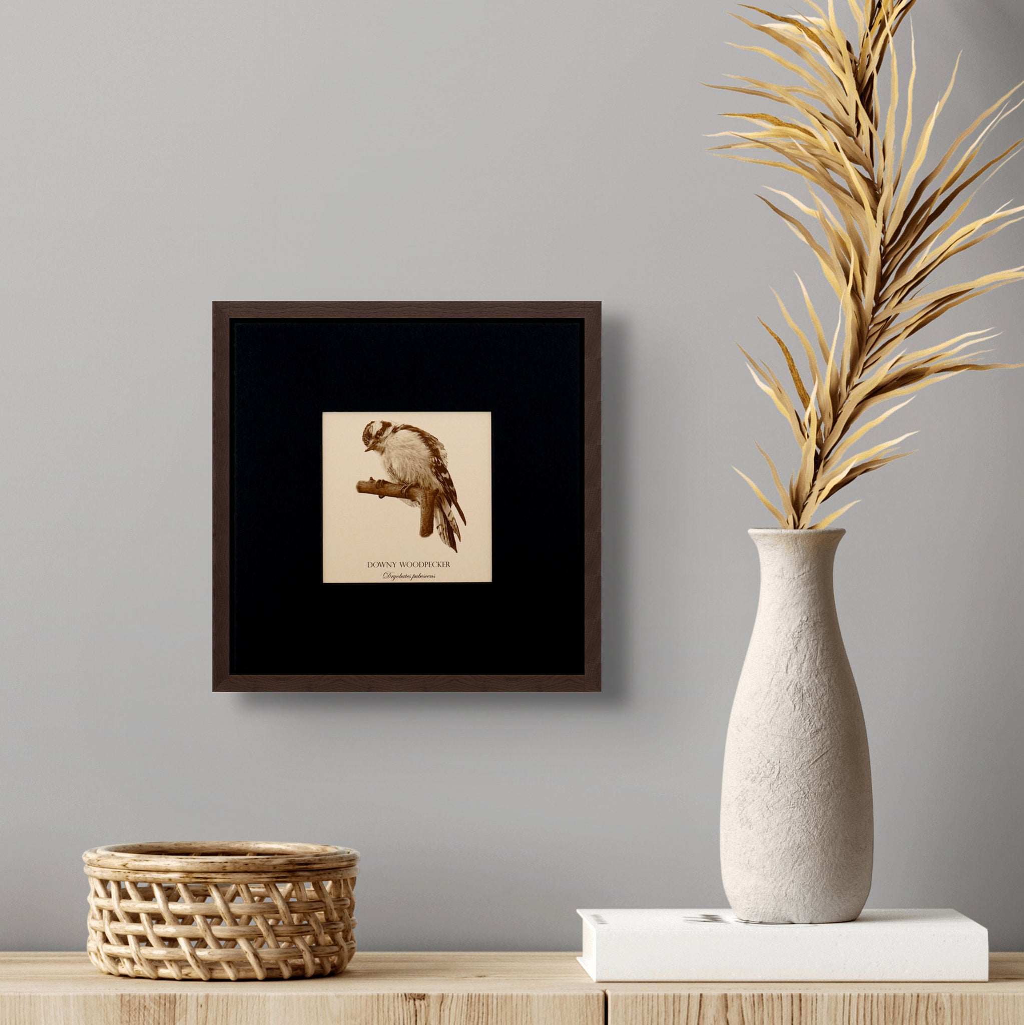 "Downy Woodpecker" Fine Art Giclée Print