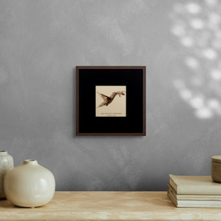 "Ruby-Throated Hummingbird" Fine Art Giclée Print