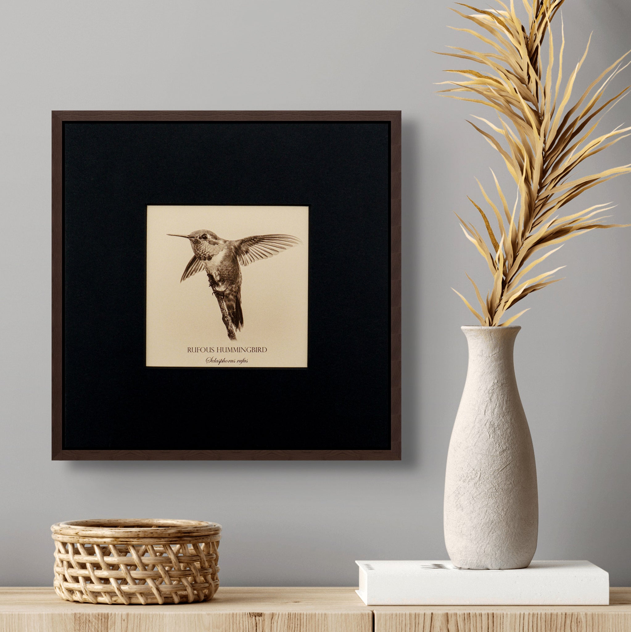 "Rufous Hummingbird" Fine Art Giclée Print