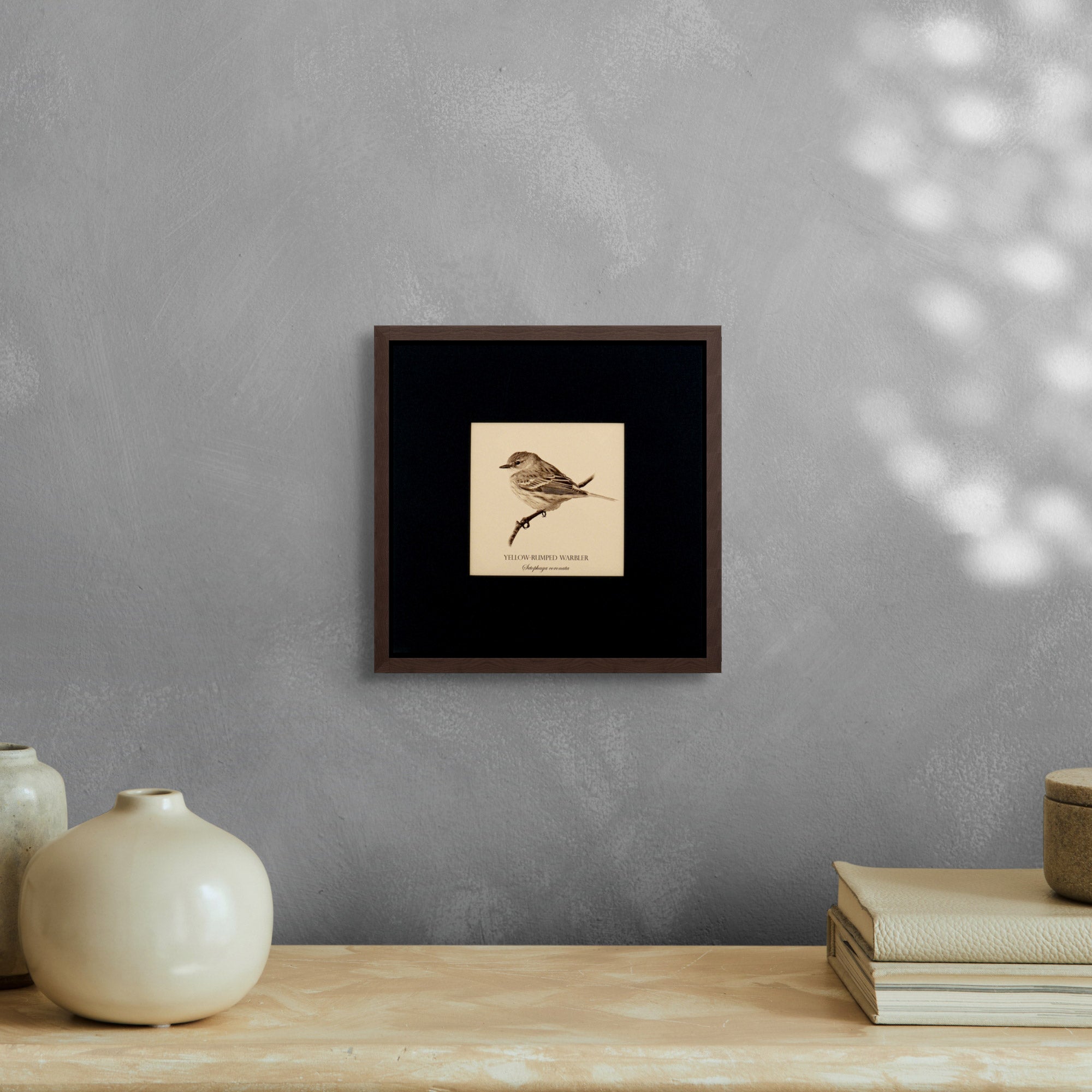 "Yellow-Rumped Warbler" Fine Art Giclée Print
